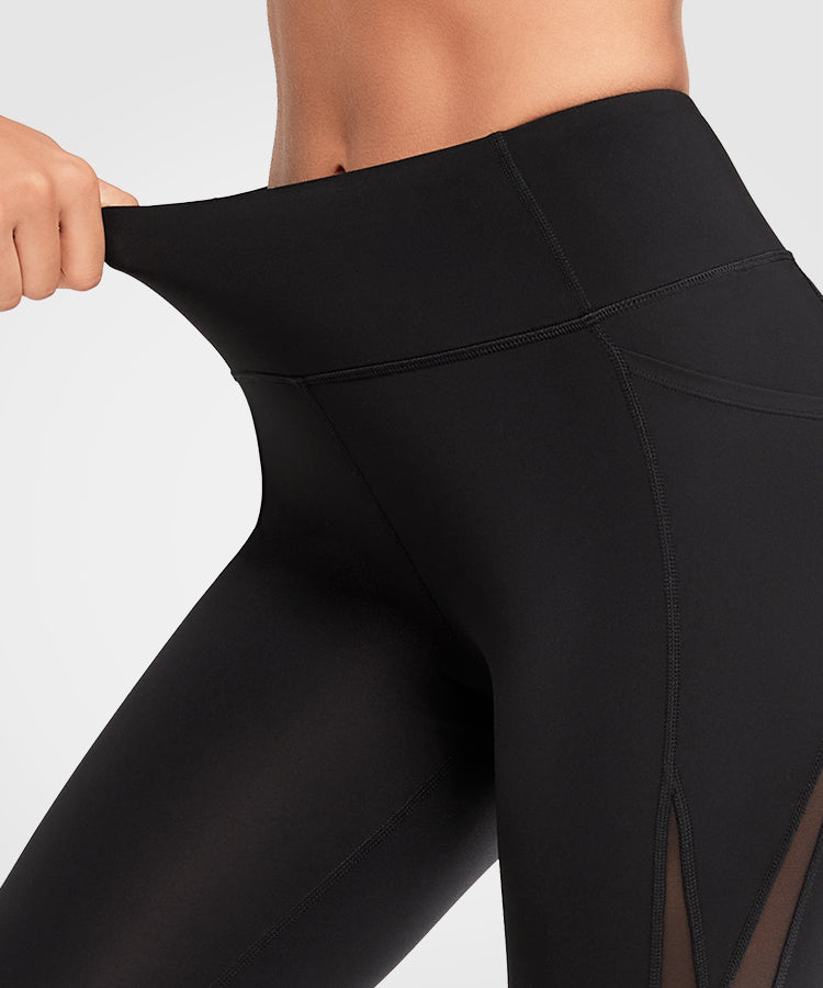 7/8 Anywhere Stretchy Tummy control leggings 24"| Women's High Support leggings