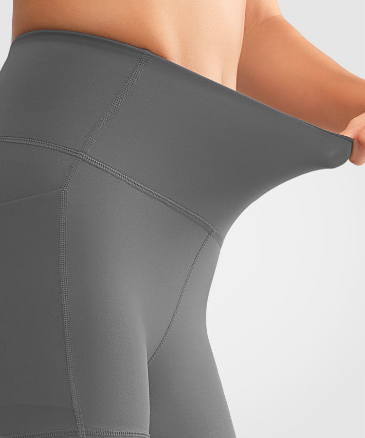 Shorts ajustados de cintura alta Shift para correr (8, 10, 15 y 20 cm) | Shorts deportivos de alta sujeción para mujer