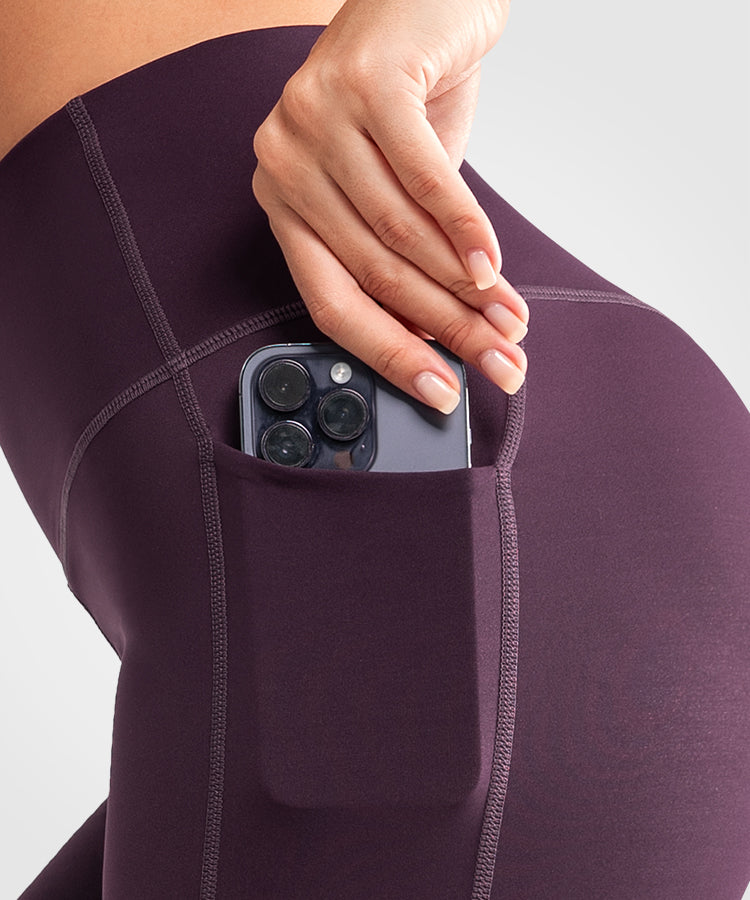 Shorts ajustados para correr Shift de cintura alta (20 cm) | Shorts deportivos de alta sujeción para mujer