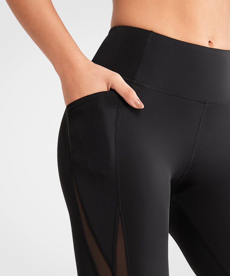 7/8 Anywhere Stretchy Tummy control leggings 24"| Women's High Support leggings