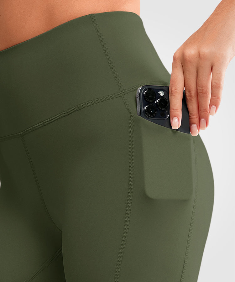 Shorts ajustados de cintura alta Shift para correr (8, 10, 15 y 20 cm) | Shorts deportivos de alta sujeción para mujer