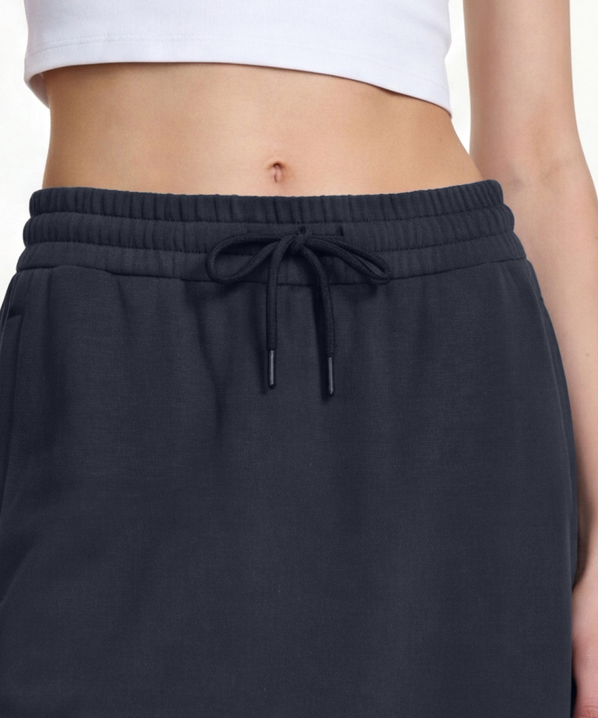 Anywhere Elastic Drawstring Pockets Daily Skirt | Women's Sports Skirt