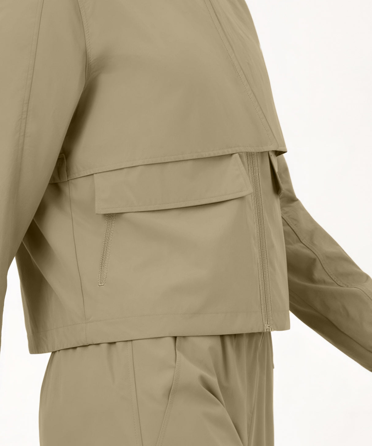 Anywhere Hoodie Drawstring Pockets Jacket | Women's Sports Jacket