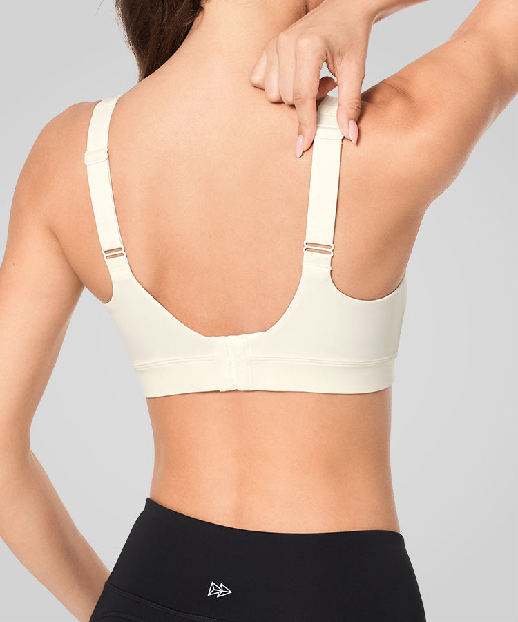 Justerbara remmar Ultramjukt löpar-BH | Sport-BH med högt stöd för kvinnor