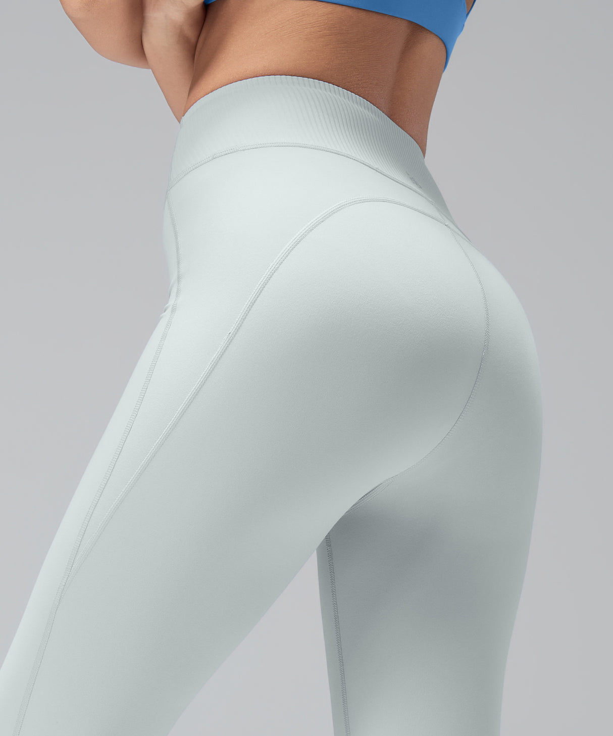 Pantaloni a zampa con vita a righe Anywhere | Pantaloni leggeri con supporto da donna Pantaloni a zampa con vita a righe Anywhere | Pantaloni leggeri con supporto da donna