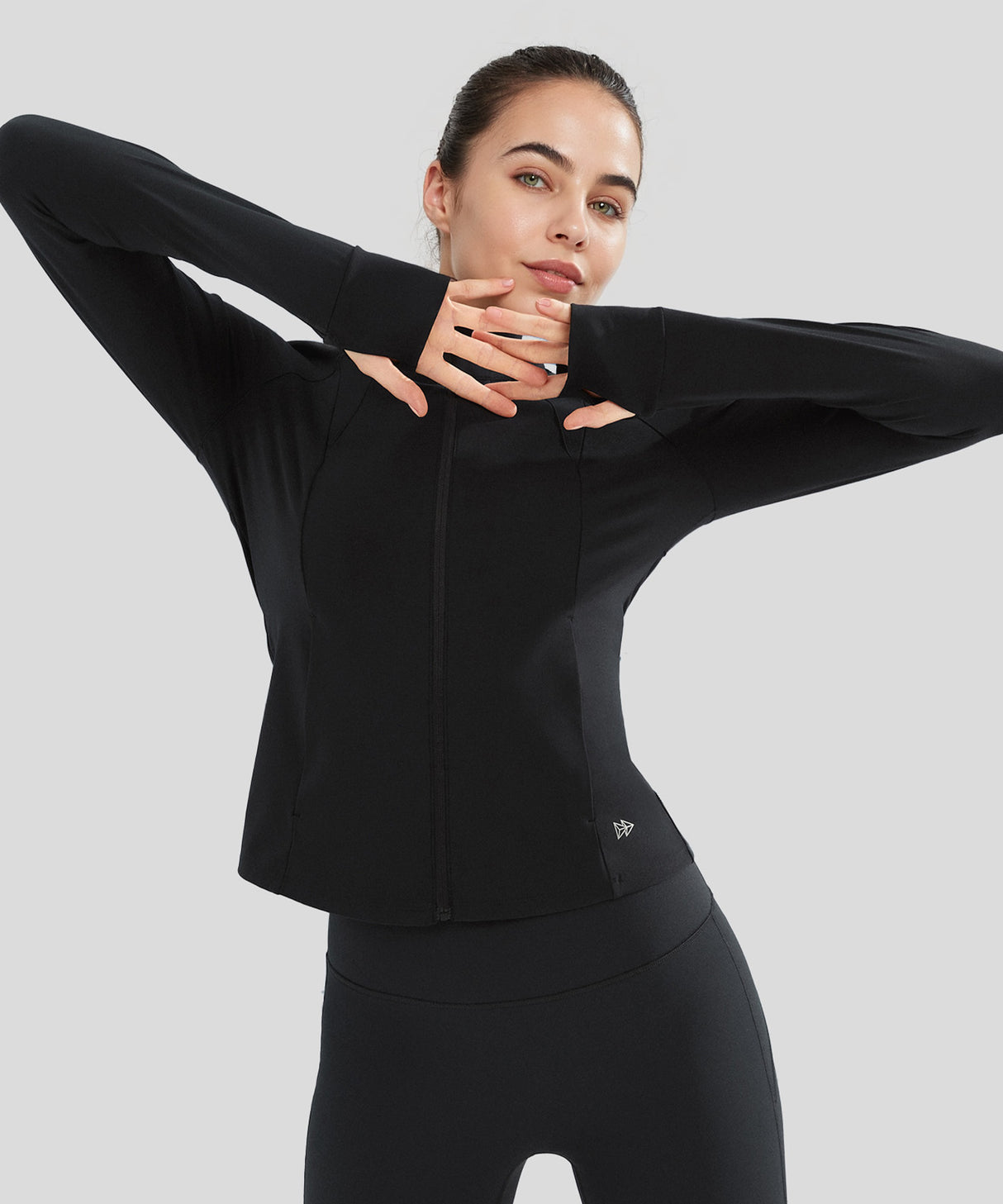 Shift Slim Fit Shaping Full Zip Jacket| Women's Sports Jacket