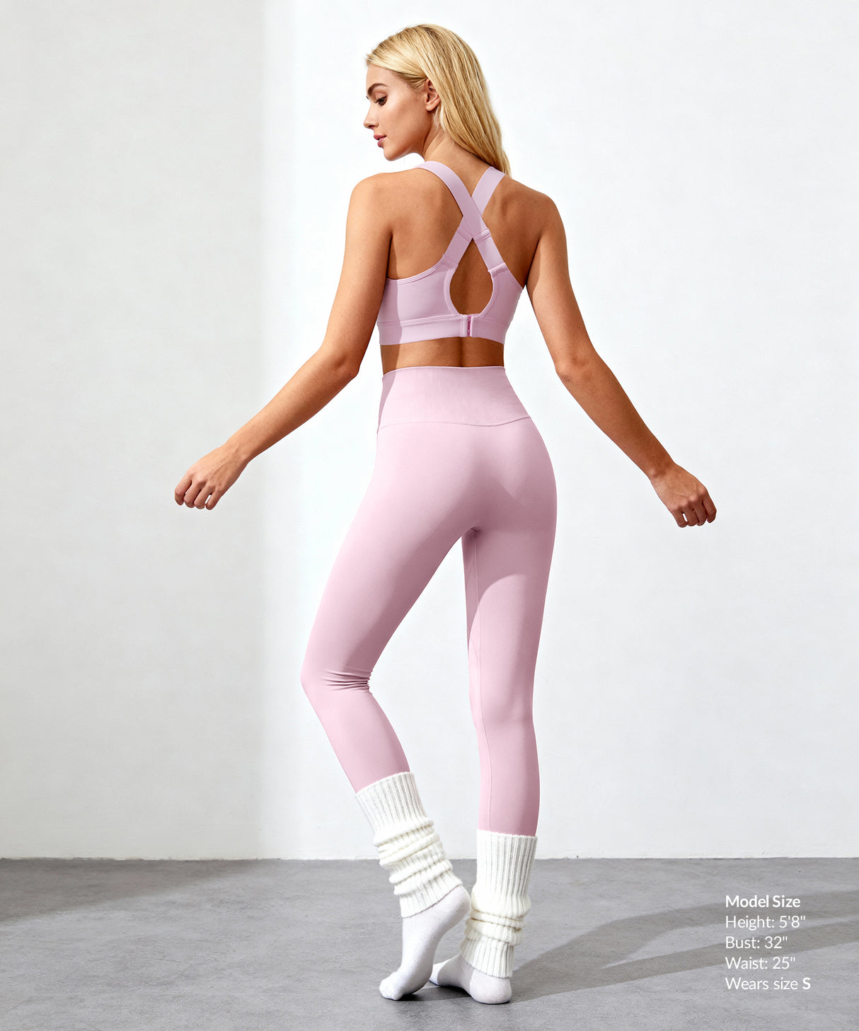 Löpar-BH med kraftfull V-ringning och vadderad rygg | Sport-BH med högt stöd för kvinnor