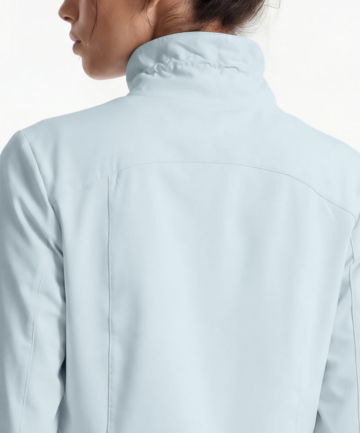 Anywhere Crop Drawcords Durable Waterproof Softshell Jacket | Women's Sports Jacket