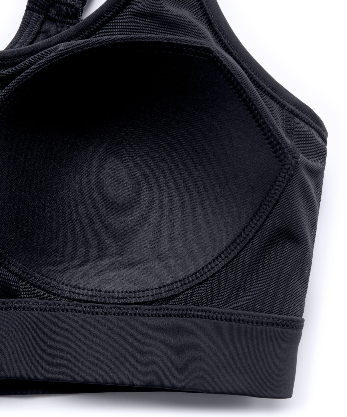 Reggiseno da corsa imbottito con spalline regolabili Power Zip | Reggiseno sportivo ad alto sostegno da donna