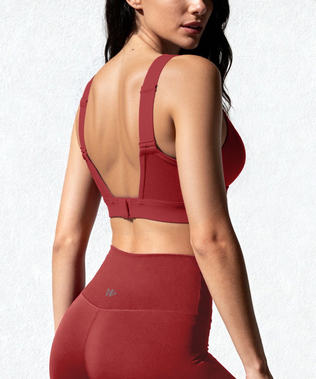 Sujetador deportivo acolchado Power Adjustable Enhance | Sujetador deportivo de sujeción media para mujer