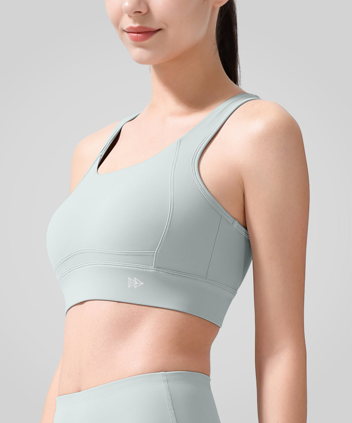 Echo Natural Shine Sportlicher Lauf-BH mit offenem Rücken | Sport-BH mit starkem Halt für Damen