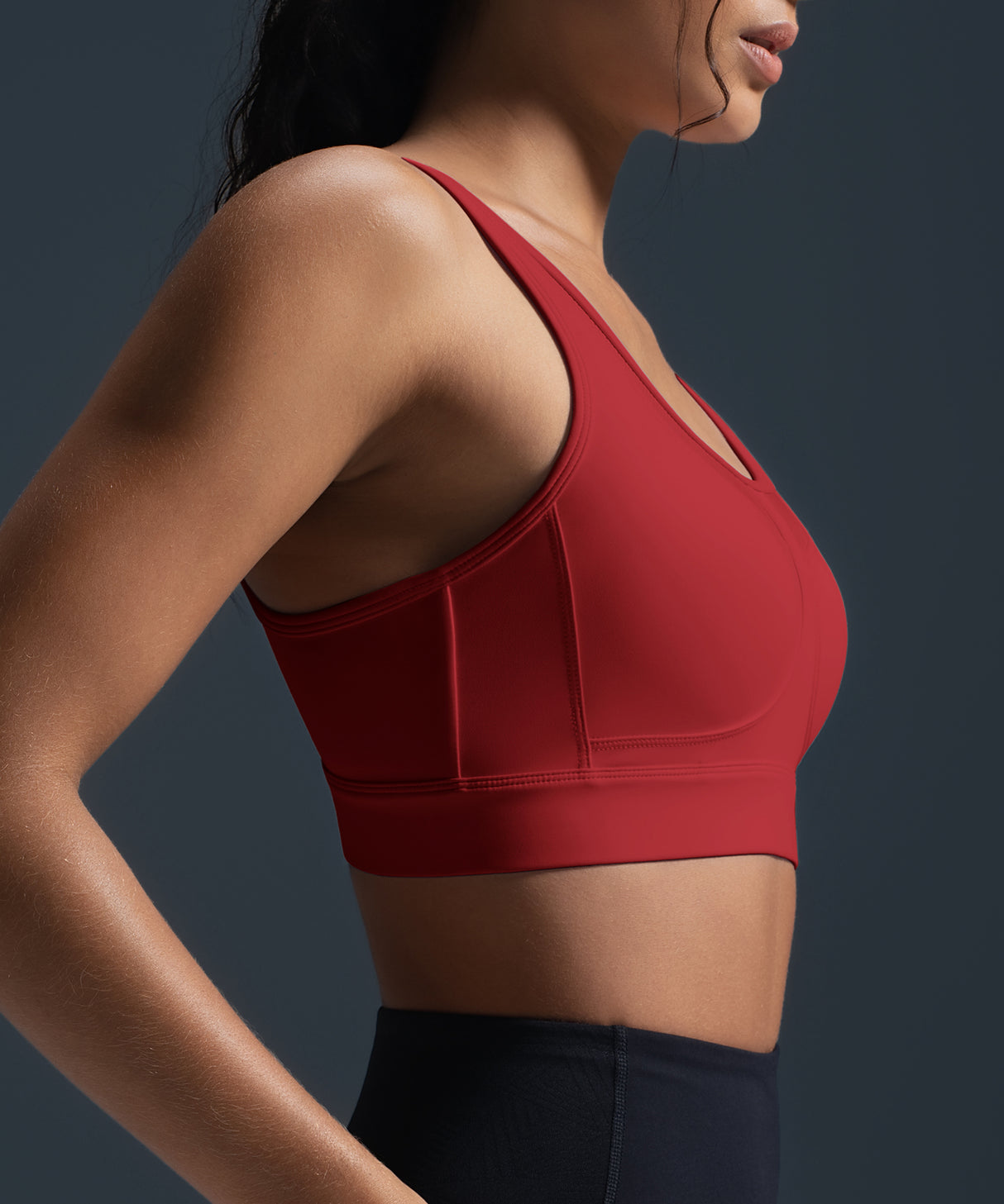 Sujetador deportivo transpirable con espalda cruzada y acolchado para correr | Sujetador deportivo de alta sujeción para mujer Sujetador deportivo transpirable con espalda cruzada y acolchado para correr | Sujetador deportivo de alta sujeción para mujer