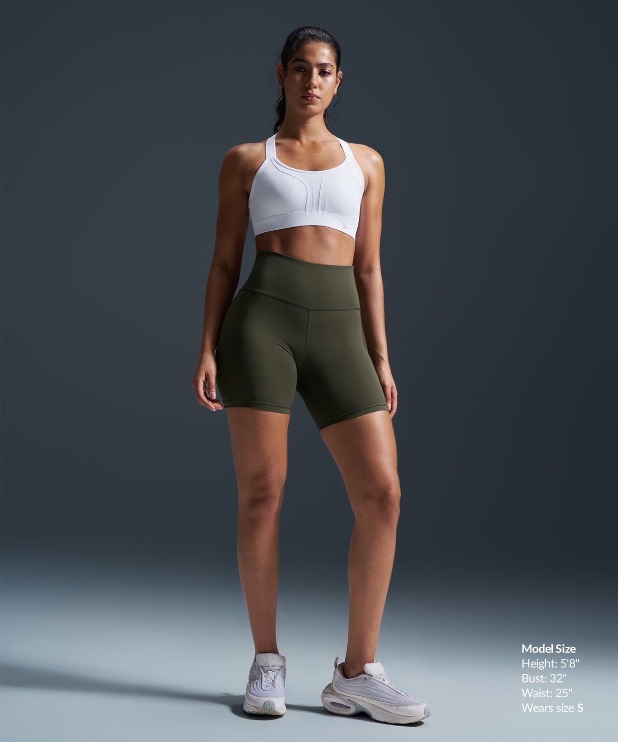 Justerbar löpar-BH med vadderad korsning | Sport-BH med högt stöd för kvinnor