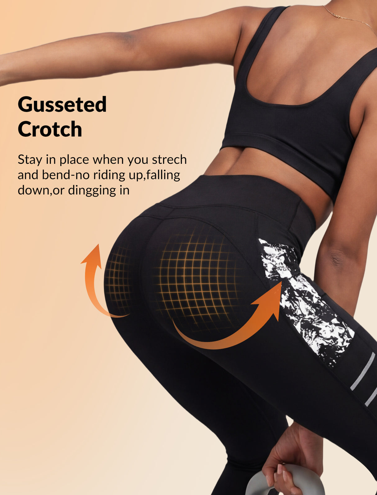 Echo High-Waisted Print Running Leggings 26" | Women's High Support Leggings Echo High-Waisted Print Running Leggings 26" | Women's High Support Leggings