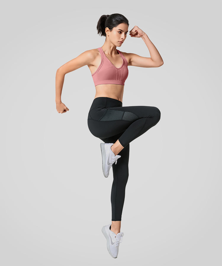 Power Cross Back Padded Running Bra | Women's High Support Sports Bra Power Cross Back Padded Running Bra | Women's High Support Sports Bra