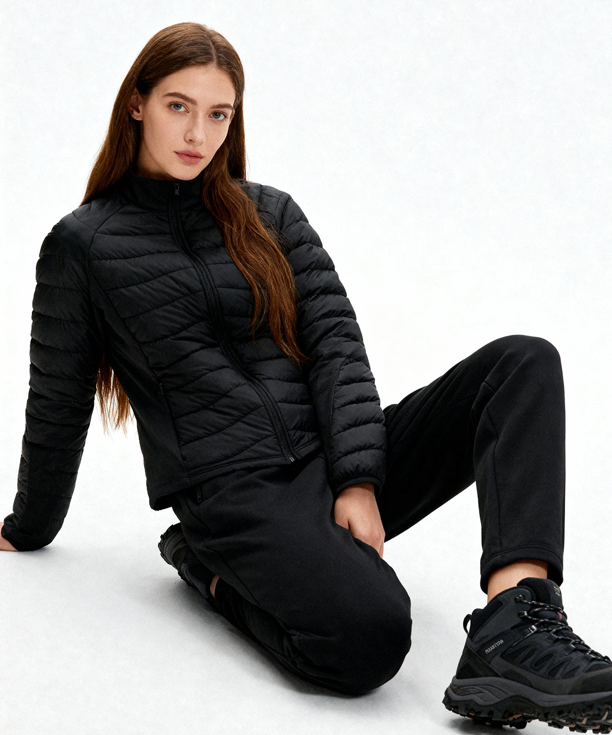 Wasserabweisende, fleecegefütterte Freizeithose (76 cm) | Damen-Sporthose