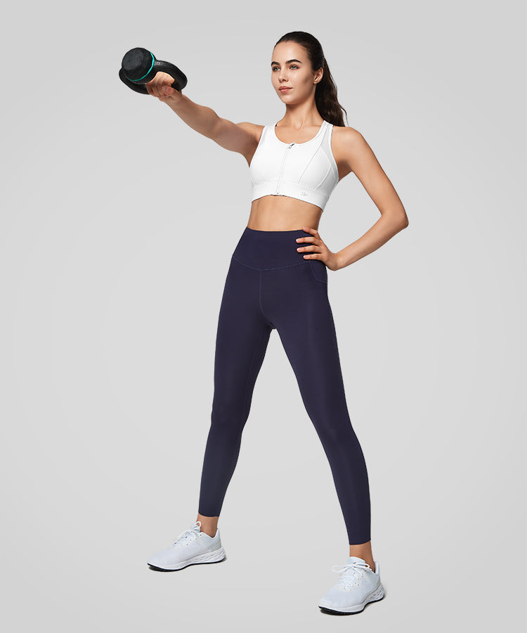 Sujetador para correr con espalda cruzada Power Cross | Sujetador deportivo de alta sujeción para mujer