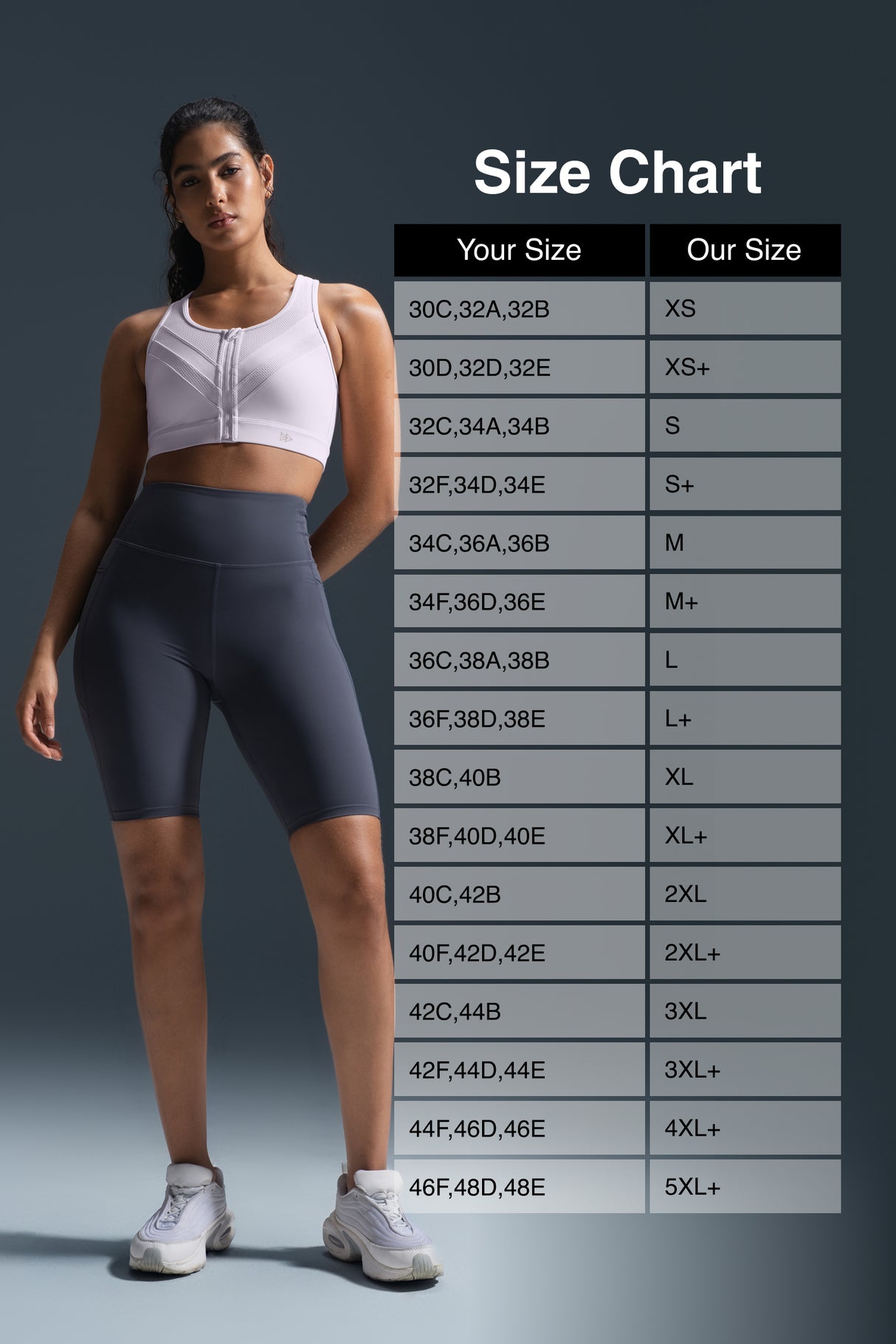 Enfold™ Zip-Front Breathable Racerback High-Support Bra for Larger Busts | Women's High Support Sports Bra