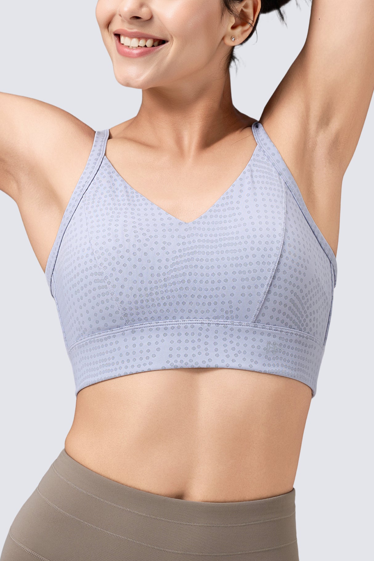 Anywhere™ V-neck Cross Thin Strap Yoga Bra| Women's Light Support Sports Bra