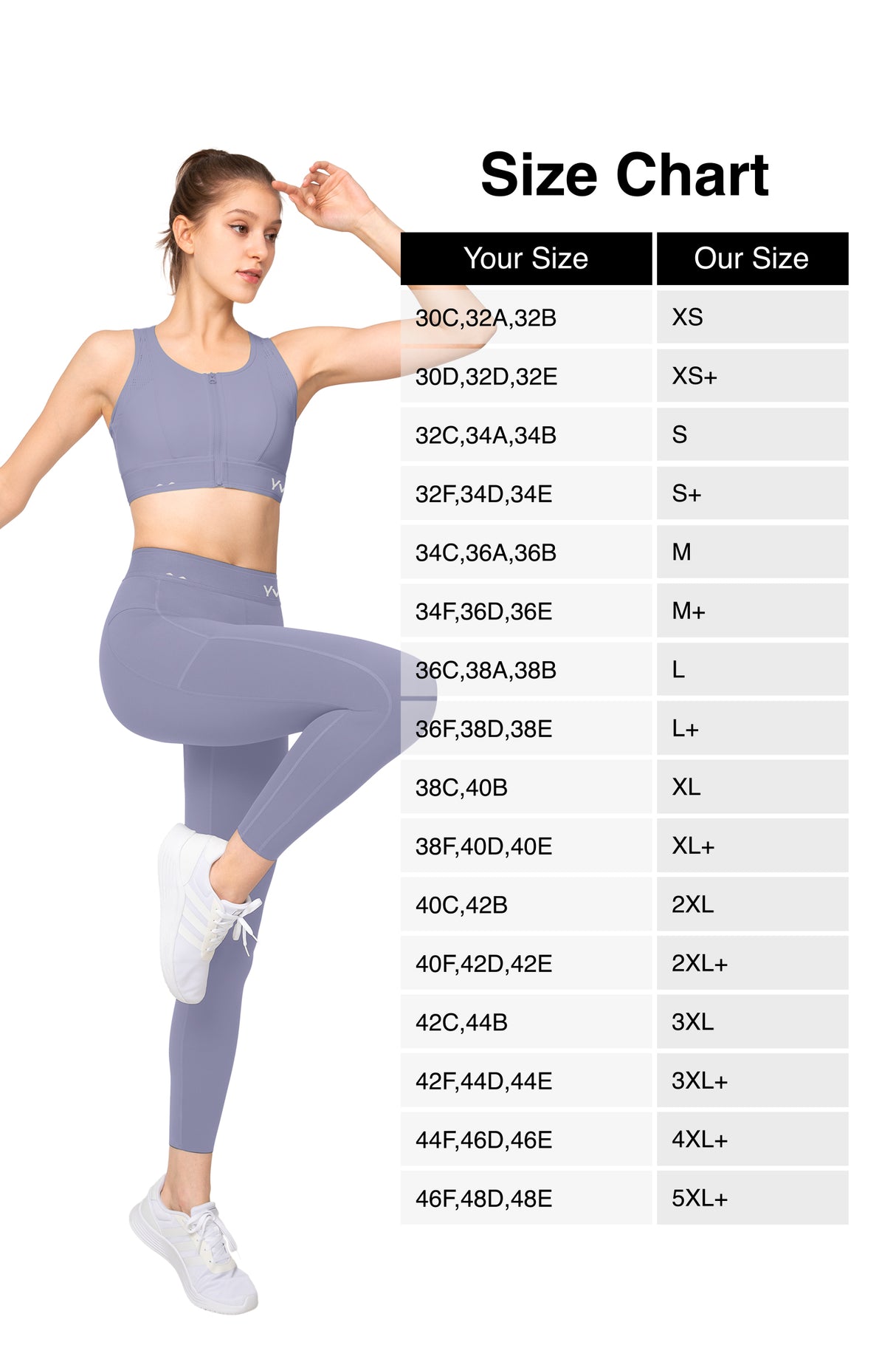 Echo™ Breathable Zip-Front Sustainable High-Support Bra | High-Impact Support Best For Running, HIIT & Training