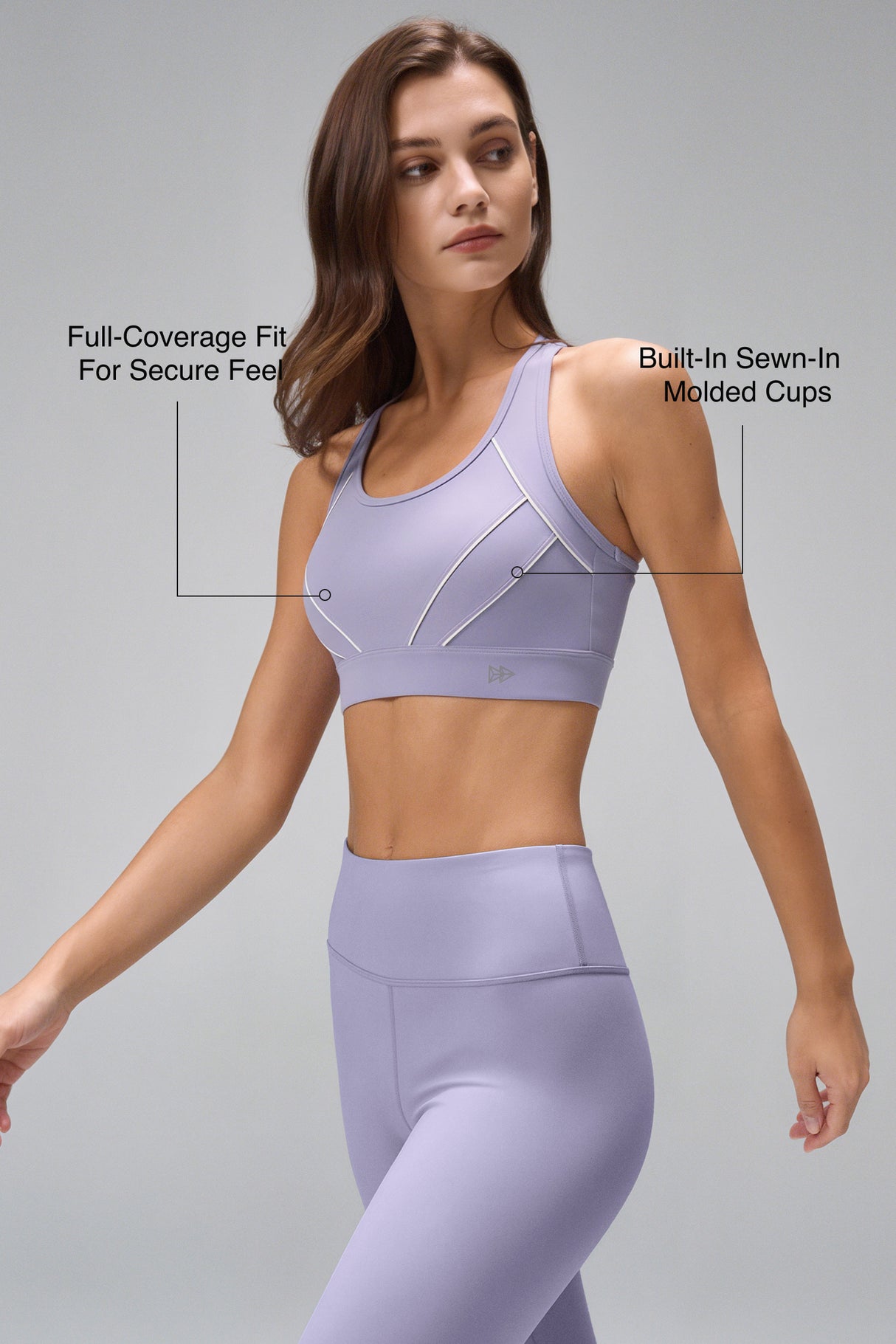 Sculpt™ Racerback Mesh Hook-Back Sports Bra | Women's High Support Sports Bra