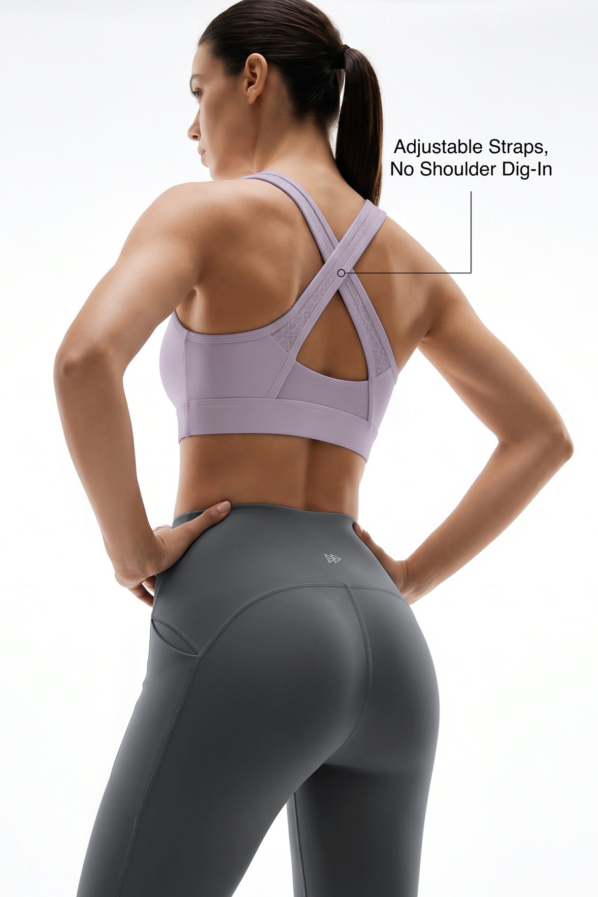 Shift Breathable Crossback Light Support Sports Bra | Women's Light Support Sports Bra Best For Yoga, HIIT