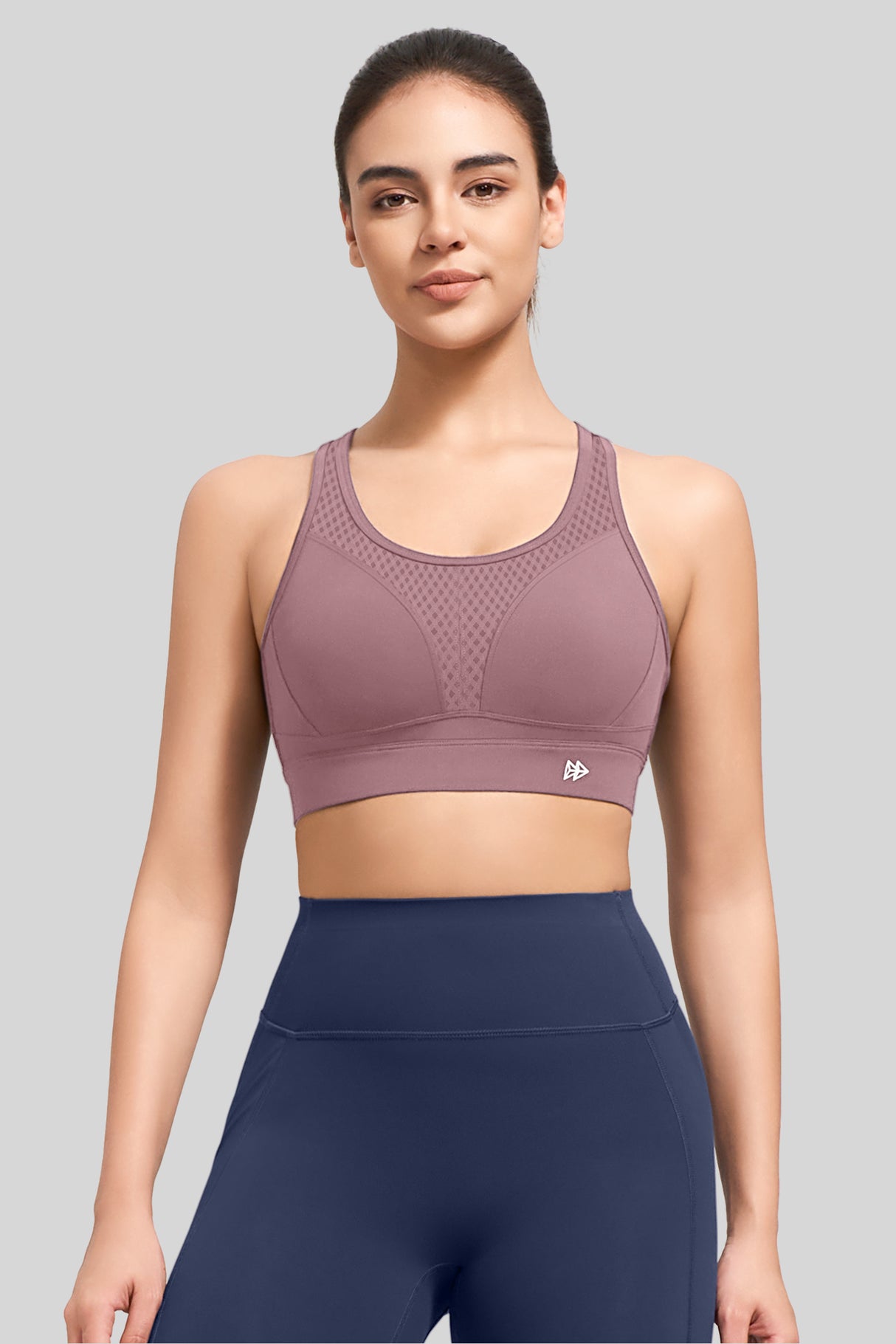 Sujetador deportivo transpirable de malla con espalda Power Butterfly para mujer | Sujetador deportivo de alta sujeción para mujer