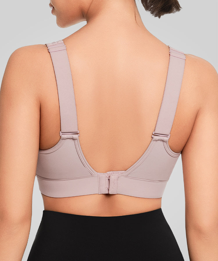 Sujetador deportivo transpirable con espalda cruzada y acolchado para correr | Sujetador deportivo de alta sujeción para mujer Sujetador deportivo transpirable con espalda cruzada y acolchado para correr | Sujetador deportivo de alta sujeción para mujer