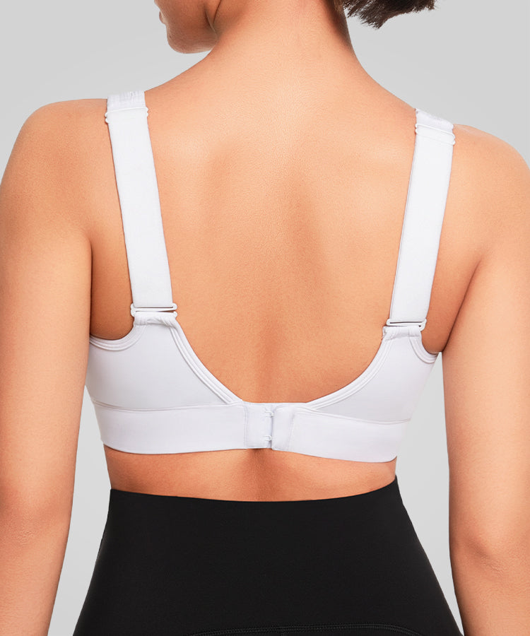 Sujetador deportivo transpirable con espalda cruzada y acolchado para correr | Sujetador deportivo de alta sujeción para mujer Sujetador deportivo transpirable con espalda cruzada y acolchado para correr | Sujetador deportivo de alta sujeción para mujer