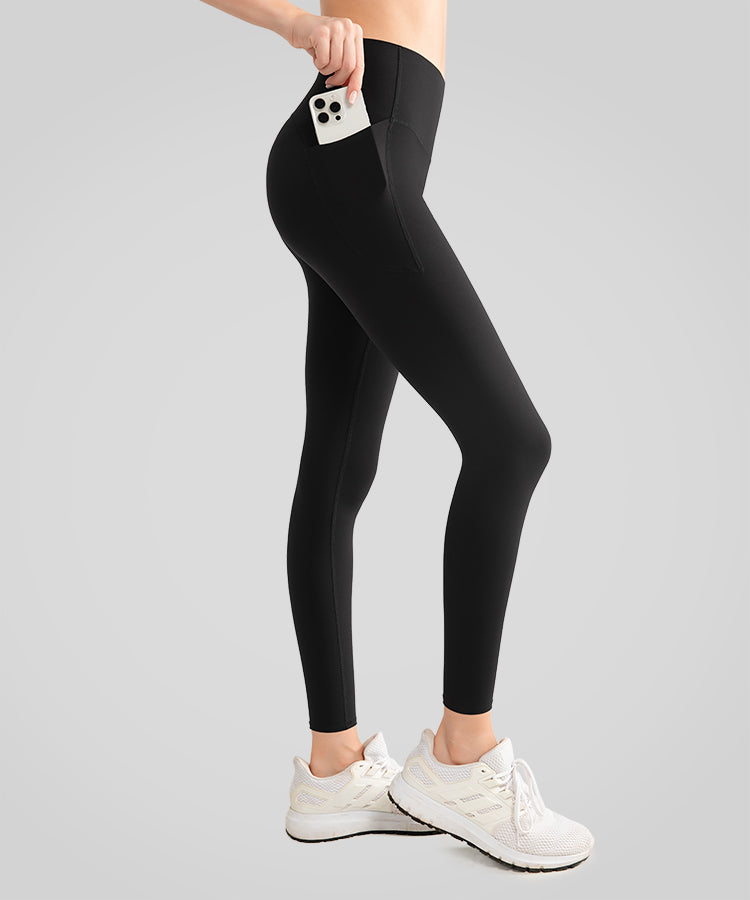 Leggings da corsa Enfold a vita alta con sostegno per i glutei, 24" | Leggings da donna con supporto elevato