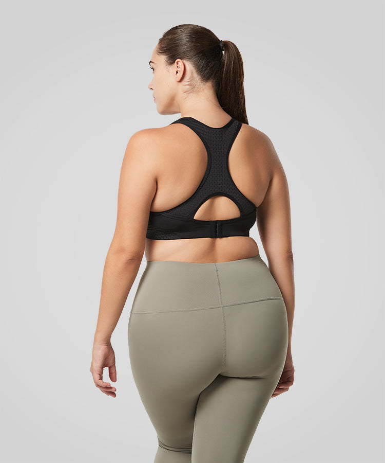 Sujetador para correr con relleno Sculpt Racerback Line | Sujetador deportivo de alta sujeción para mujer