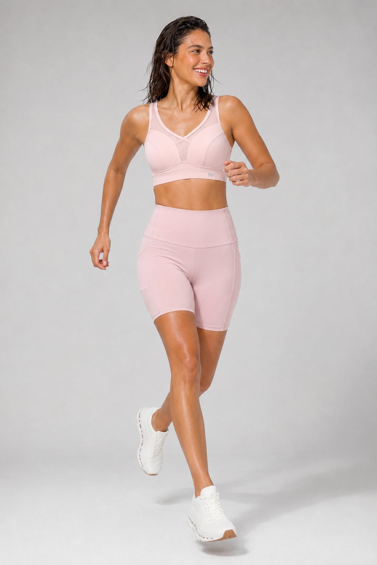 Pantaloncini da corsa aderenti a vita alta Shift 3" 4" 6" 8" | Pantaloncini sportivi ad alto supporto da donna