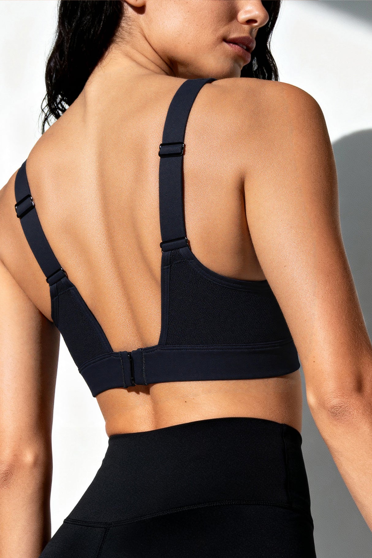 Sujetador deportivo acolchado Power Adjustable Enhance | Sujetador deportivo de sujeción media para mujer