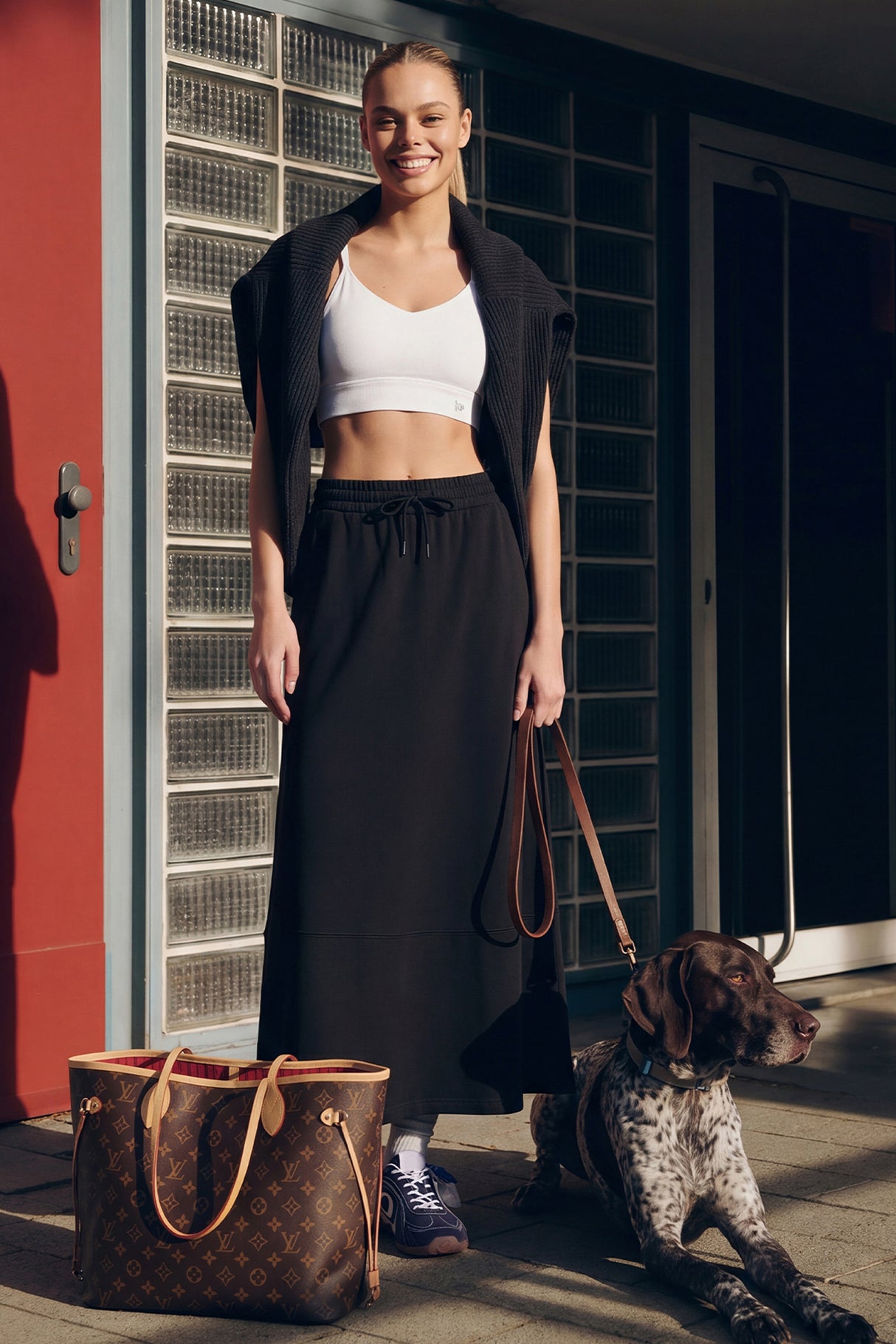 Anywhere™ Elastic Drawstring Pockets Daily Skirt | Women's Sports Skirt