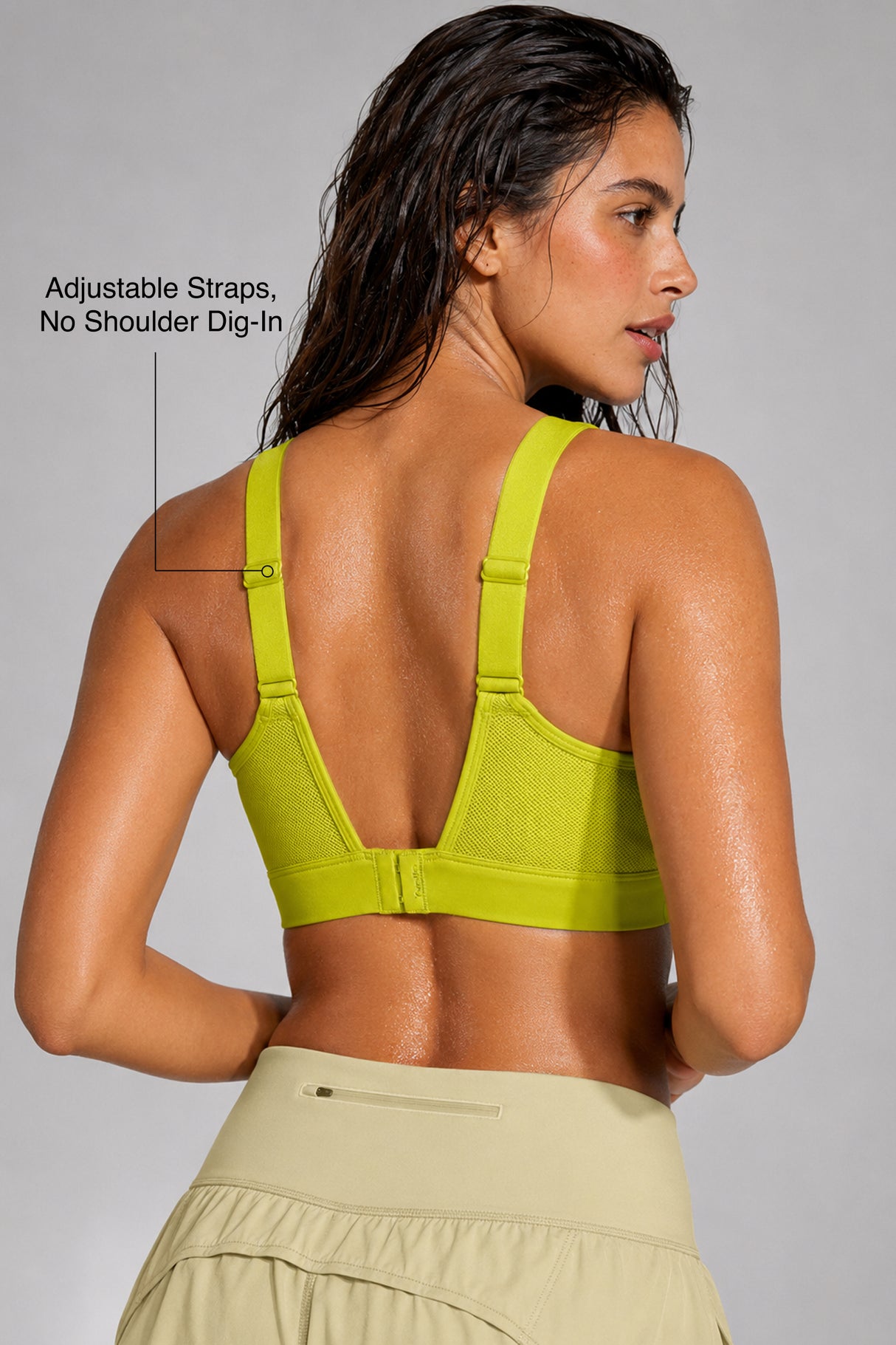 Shift™ Breathable Adjustable Support Padded Bra | Women's Medium Support Sports Bra