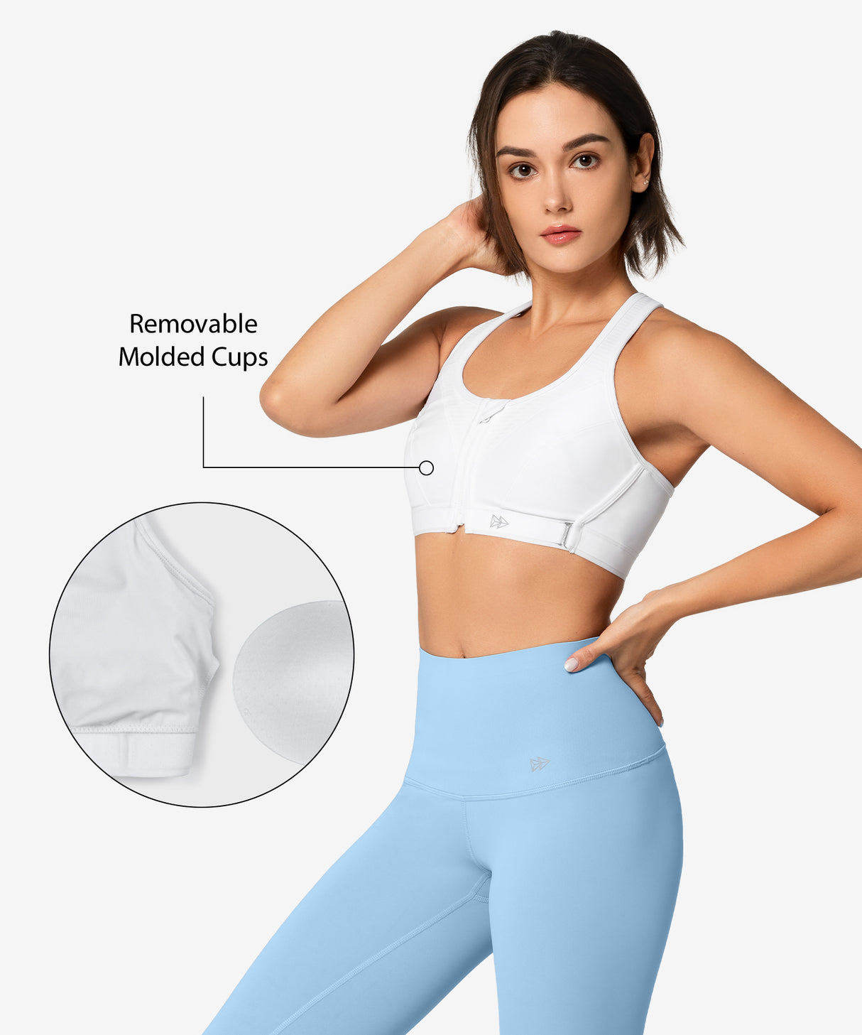 Power Adjustable Padded Running Bra | Women's High Support Sports Bra Power Adjustable Padded Running Bra | Women's High Support Sports Bra