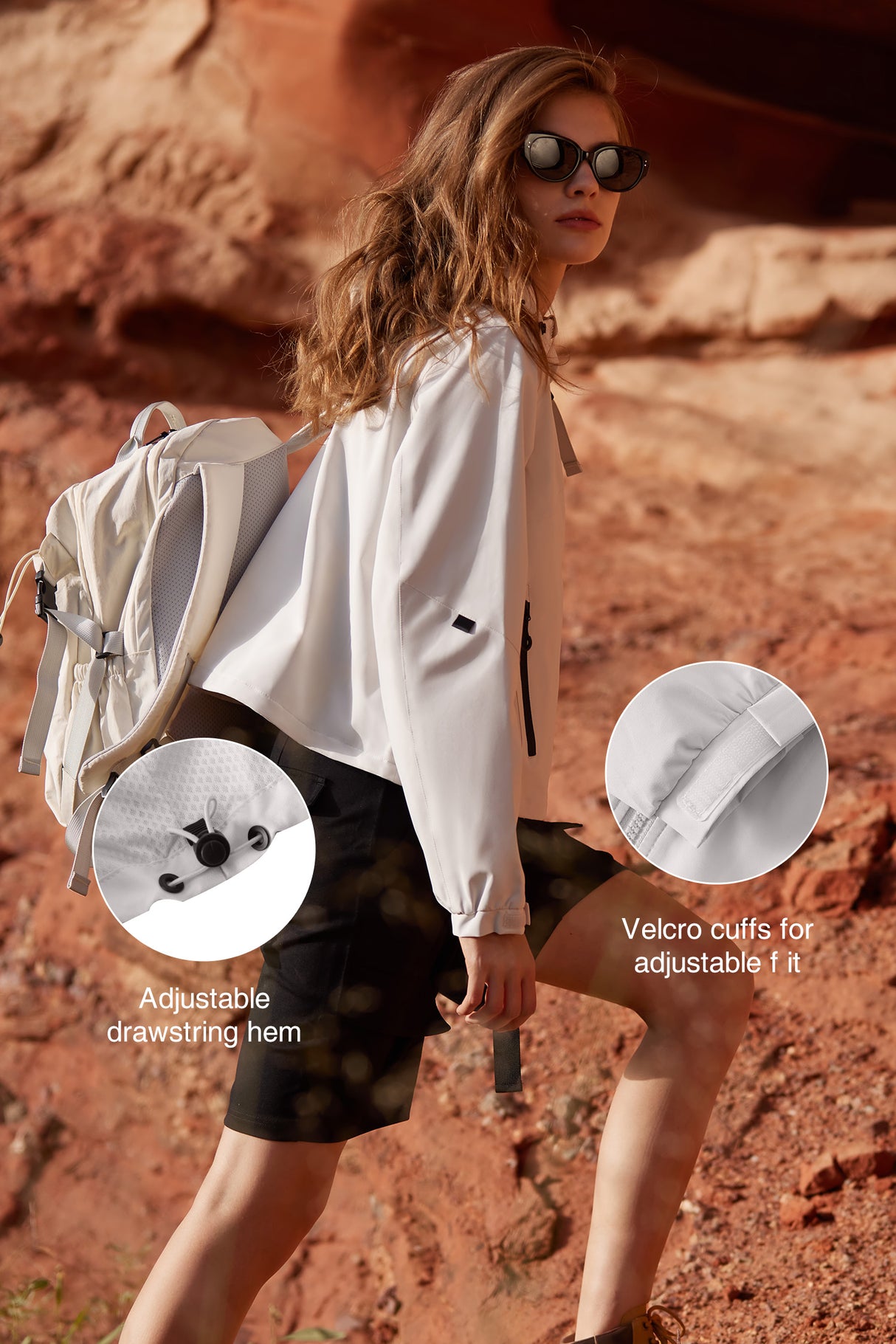 Anywhere™ Lightweight Soft Shell Windproof Waterproof Jacket| Women's Sports Jacket