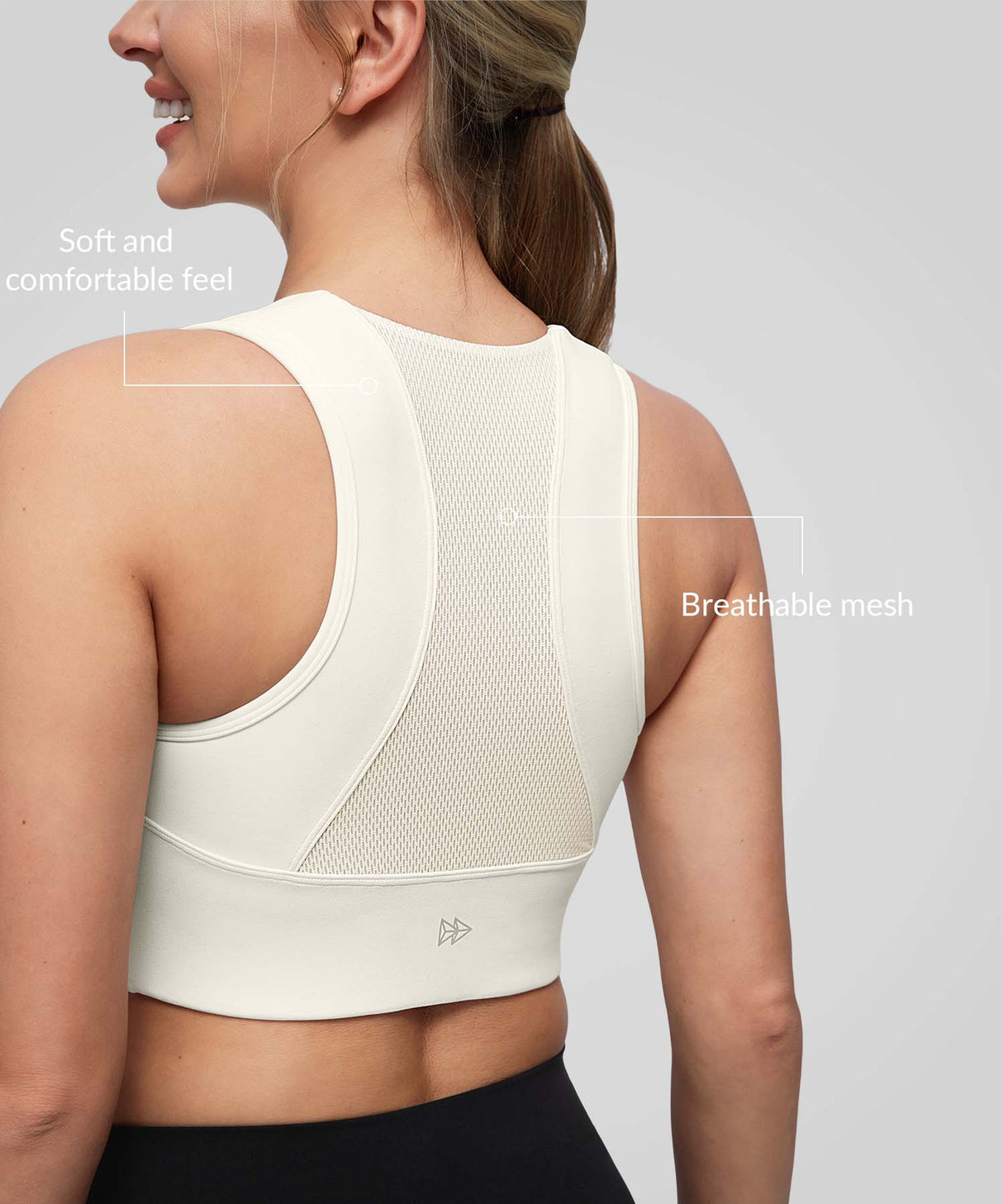 Sculpt Sleek Underbust Contour Seam Yoga Bra| Women's Light Support Sports Bra