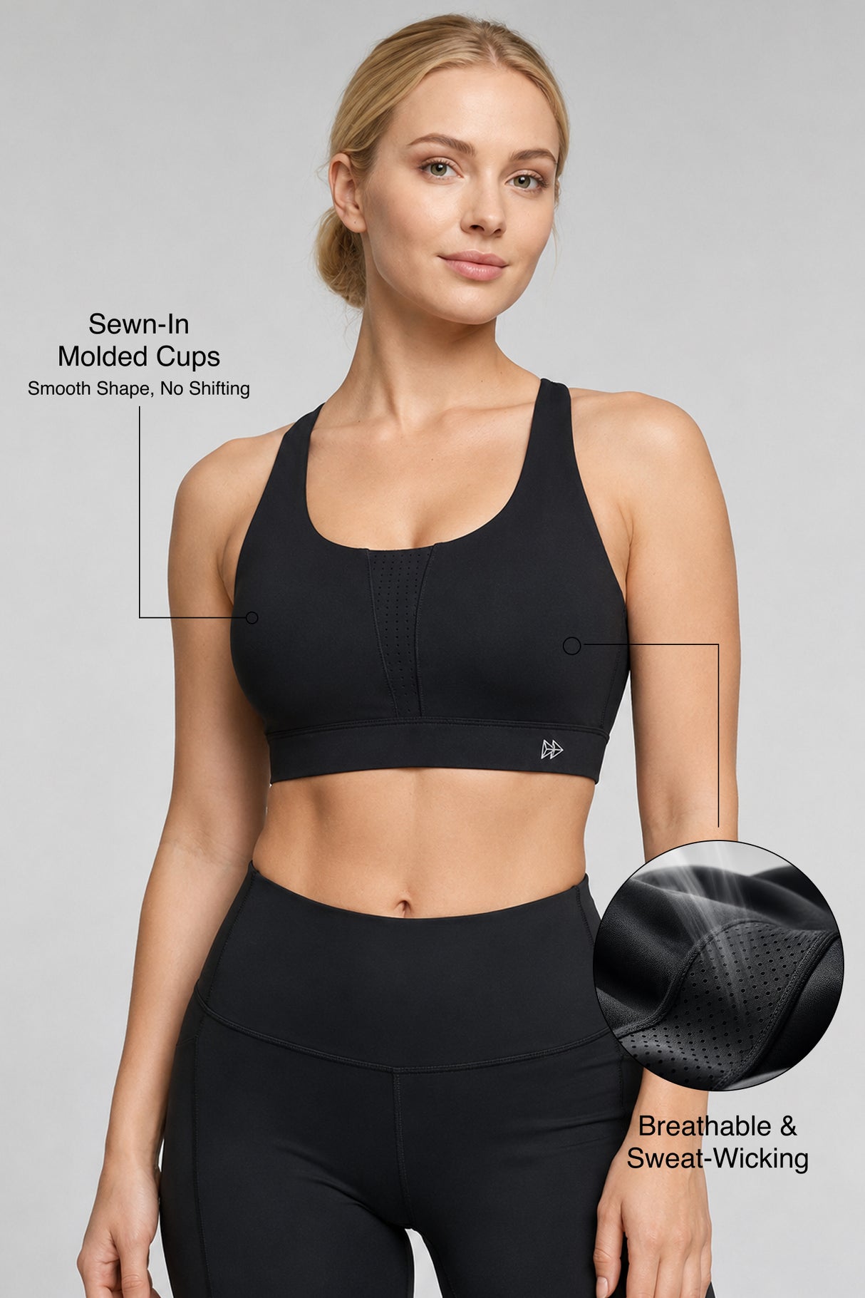 Shift™ Adjustable Ultra-Soft High Support Running Bra | Women's High Support Sports Bra