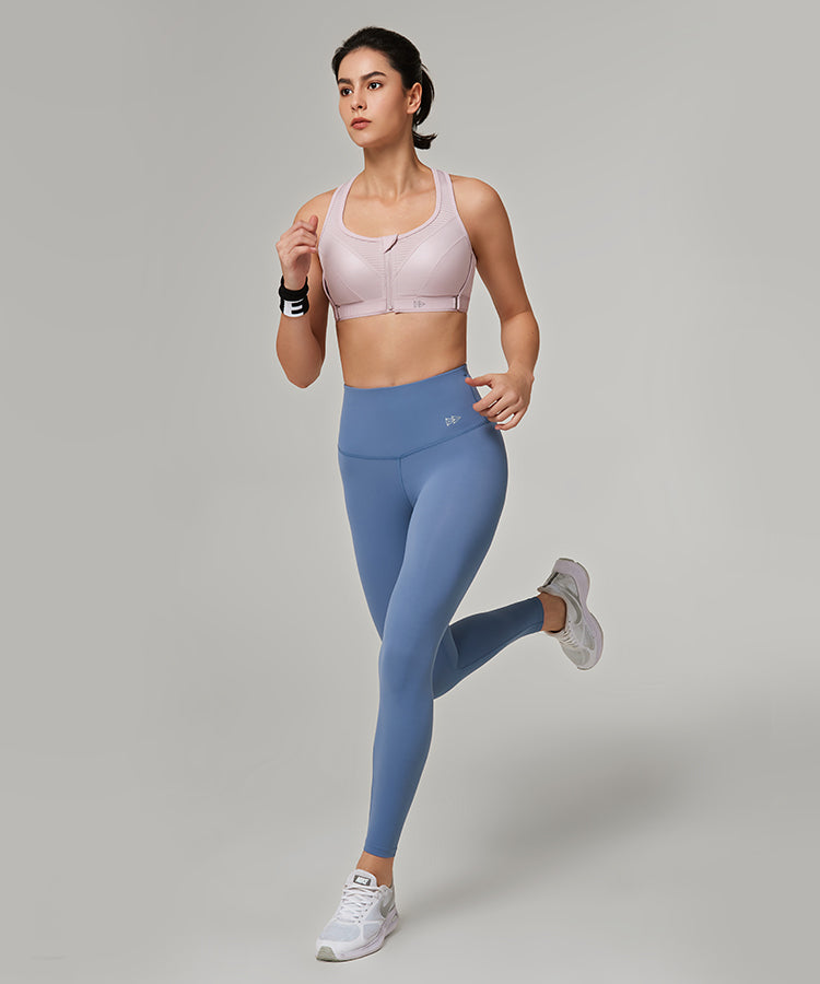 Sujetador para correr acolchado y ajustable Power | Sujetador deportivo de alta sujeción para mujer
