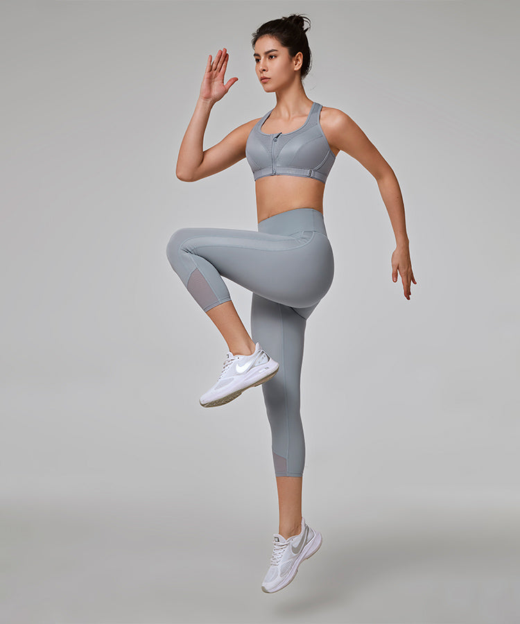 Sujetador para correr acolchado y ajustable Power | Sujetador deportivo de alta sujeción para mujer