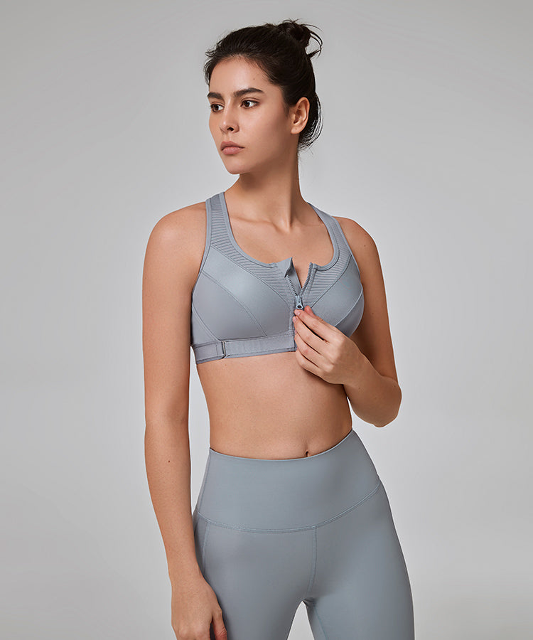 Sujetador para correr acolchado y ajustable Power | Sujetador deportivo de alta sujeción para mujer