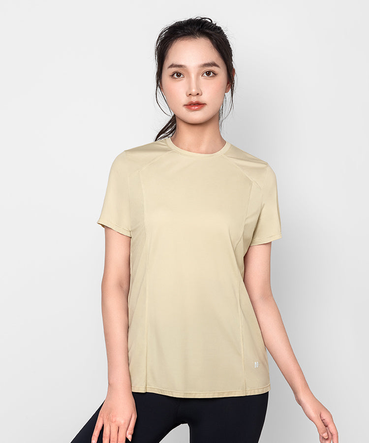 Anywhere Round Neck Long Running Tshirt Women's Sports Tshirt Yvette