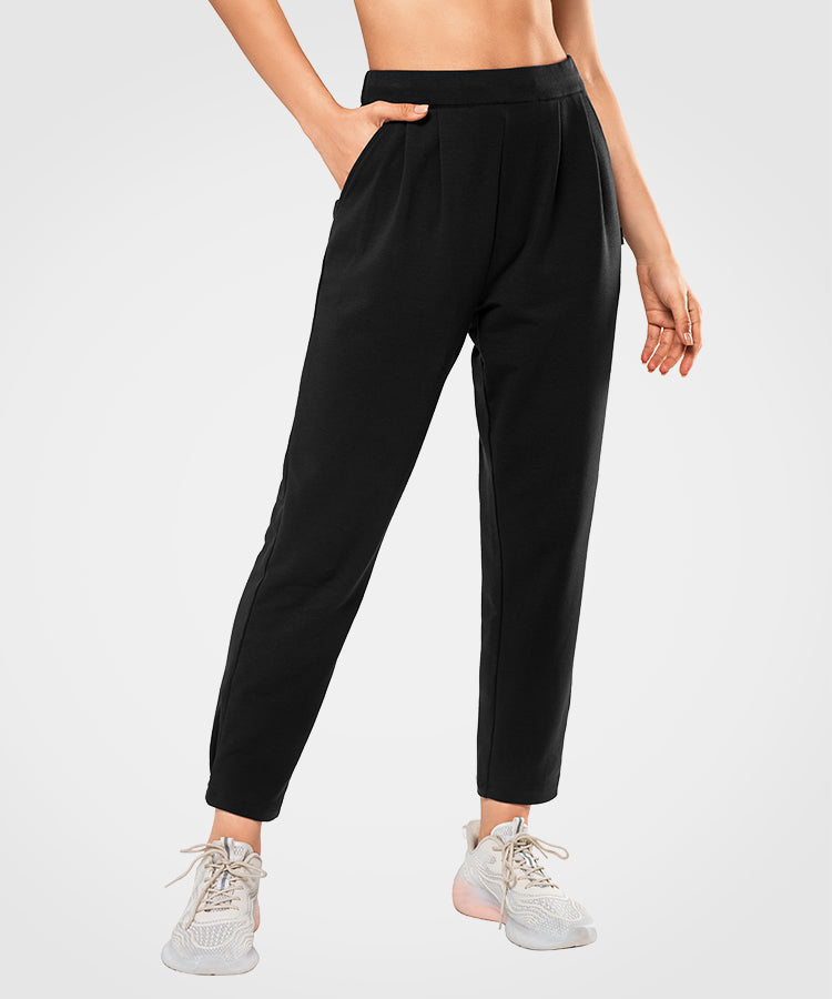 Anywhere Pockets Pleated Track Pants