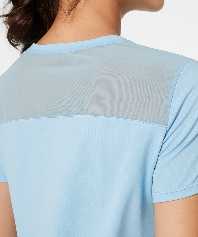 Echo Side Split Mesh T-shirt | Women's Sports T-shirt Echo Side Split Mesh T-shirt | Women's Sports T-shirt