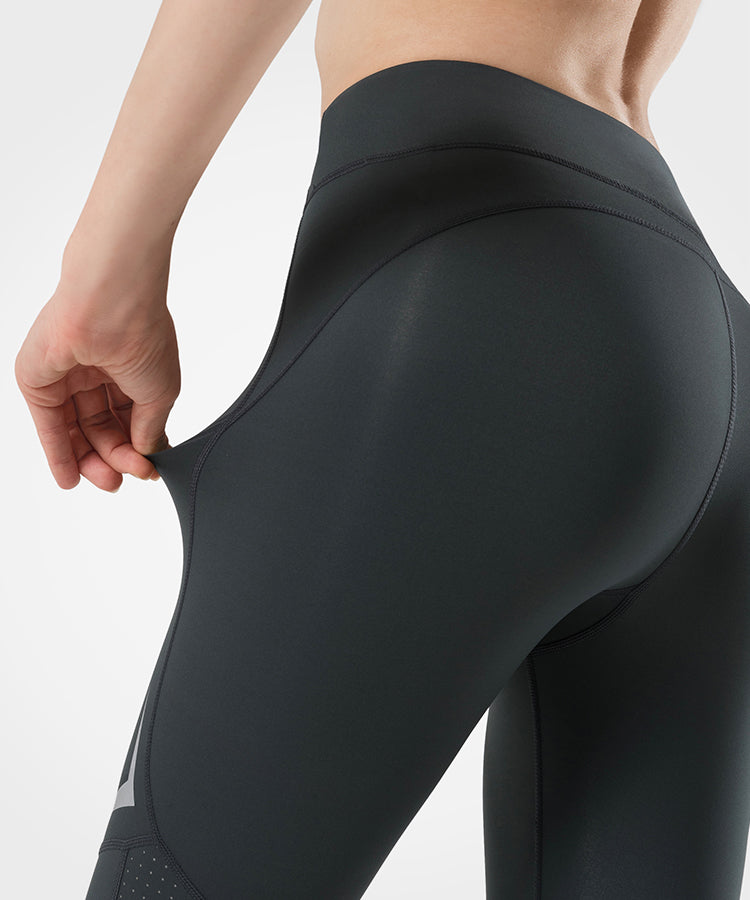 Sculpt Breathable Airhole Running Leggings 22"| Women's High Support Leggings