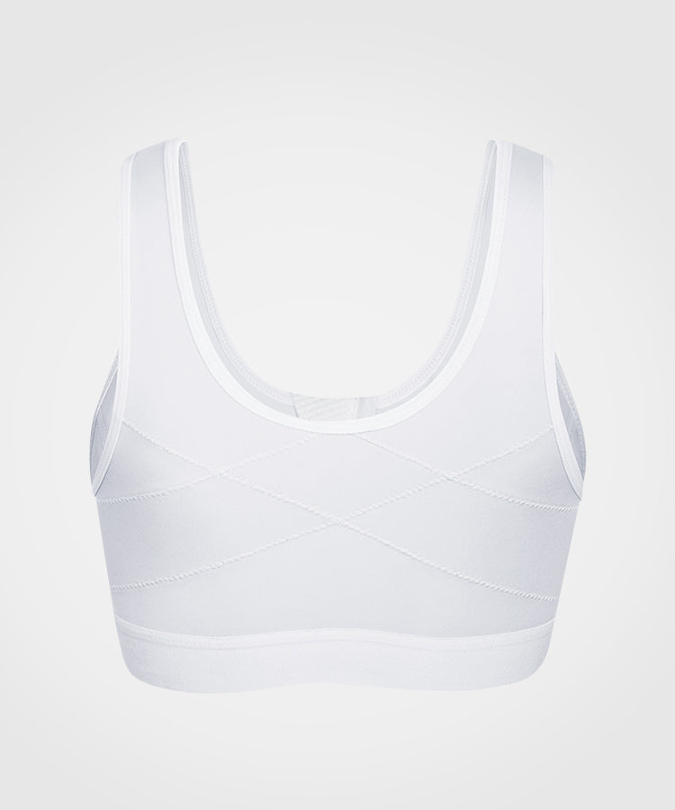 Power Classic Zip Running Bra | Women's High Support Sports Bra