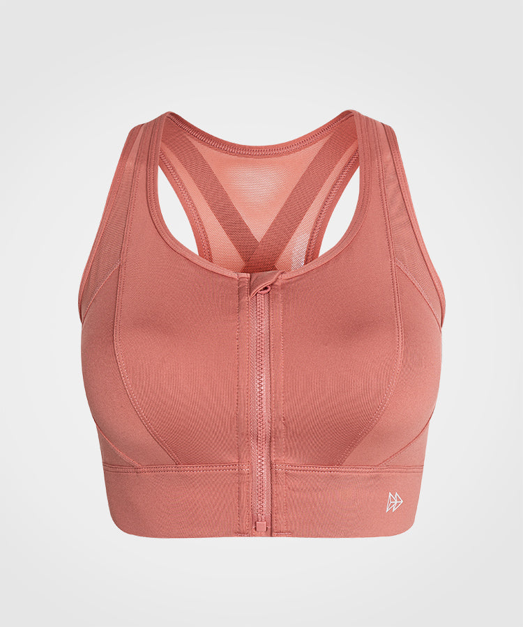 Power Cross Racerback Running Bra | Women's High Support Sports Bra Power Cross Racerback Running Bra | Women's High Support Sports Bra