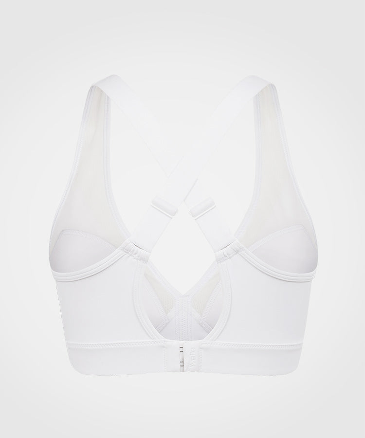 Cross Back Padded Running Bra