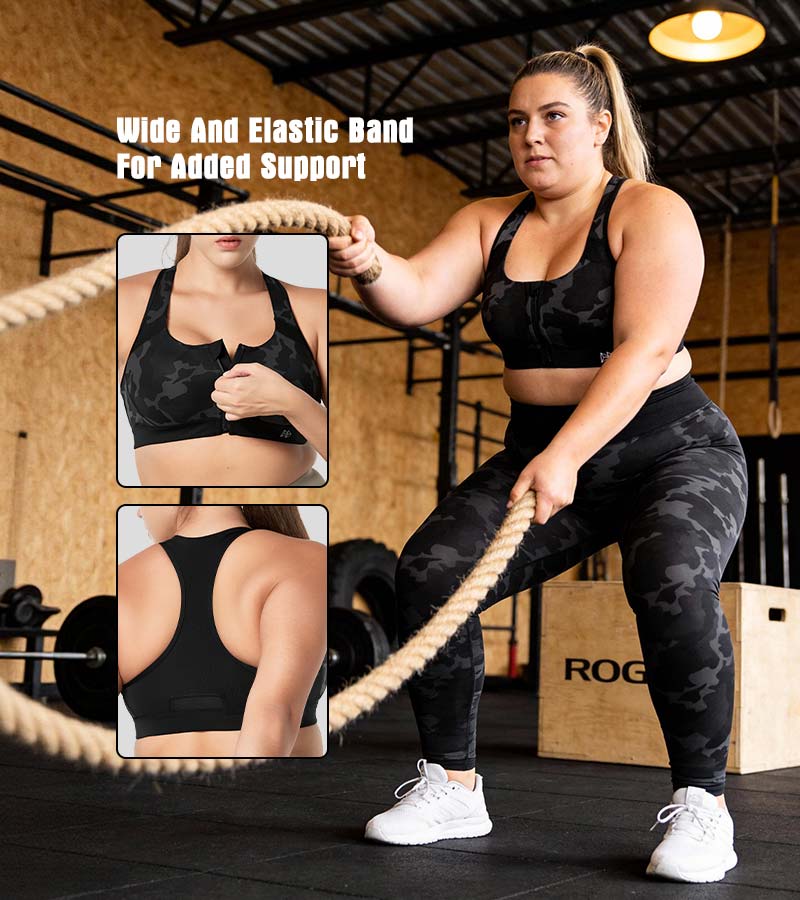 How to check the size of a sports bra for large breasts properly?
